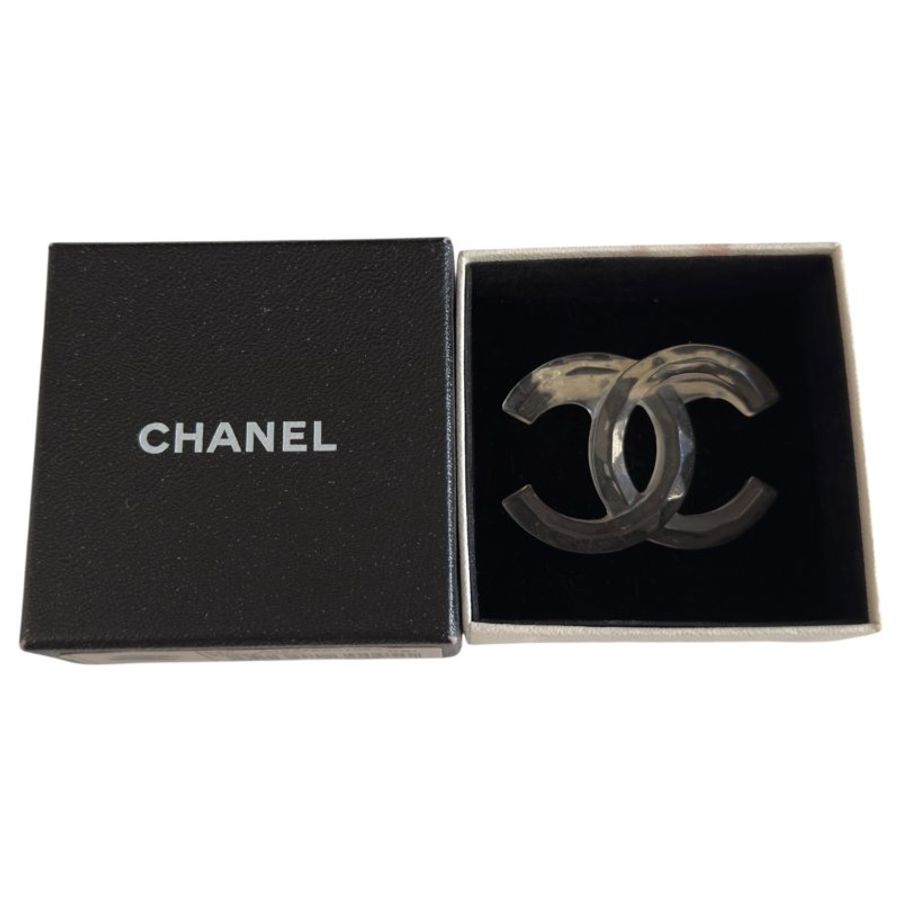 CHANEL CC 中古 冰糖 胸針-7