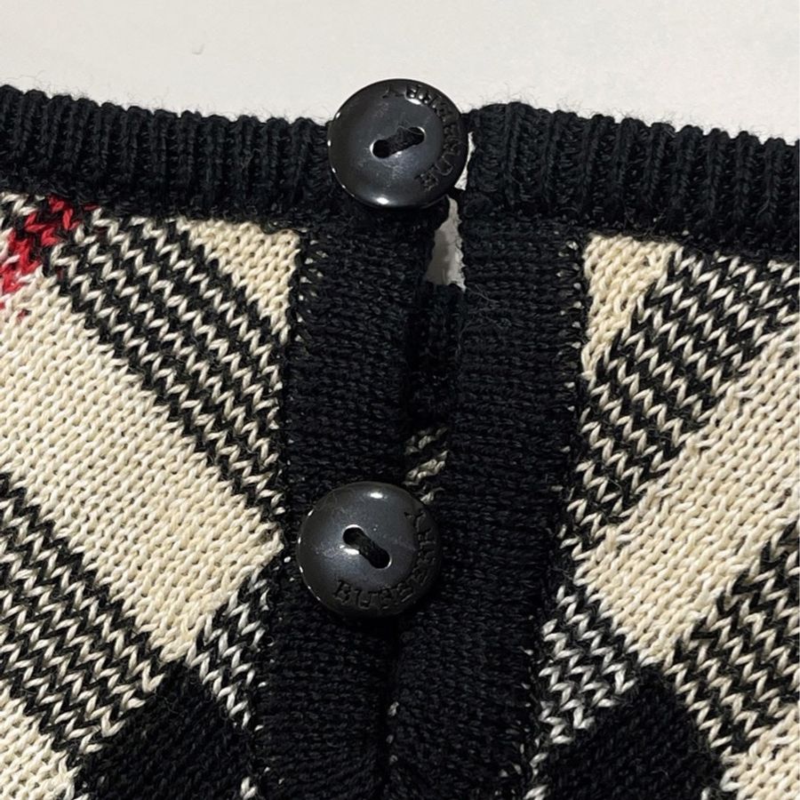 Burberry GOLF 萬年不敗款米格紋針織背心-6