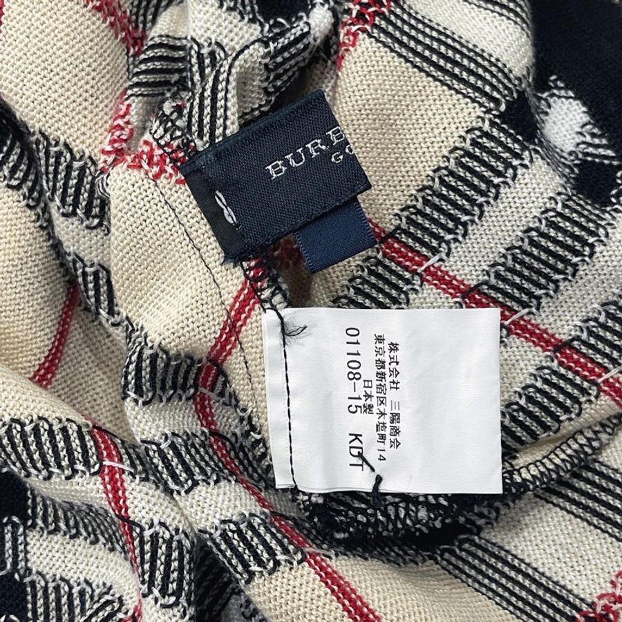 Burberry GOLF 萬年不敗款米格紋針織背心-9