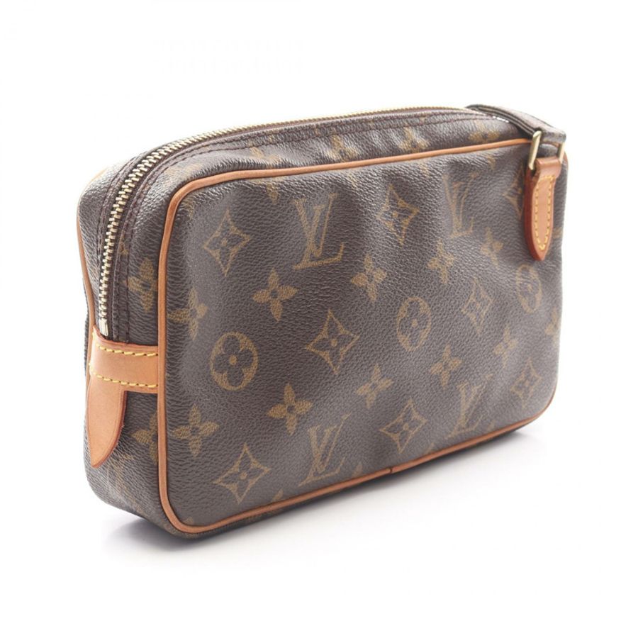 路易威登 Marly Bandouliere 單肩包 M51828 Monogram 帆布 二手 女士-1