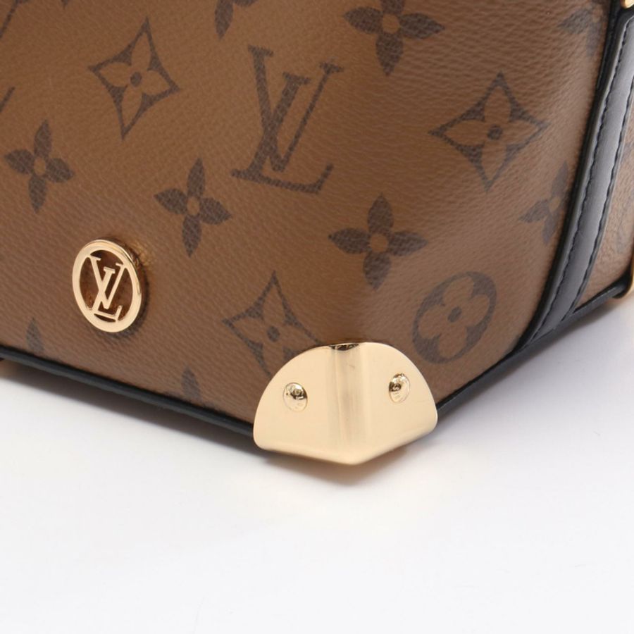 路易威登 Noe 手袋 LV 吊墜鏈條單肩包 M82885 Monogram Reverse LV-4