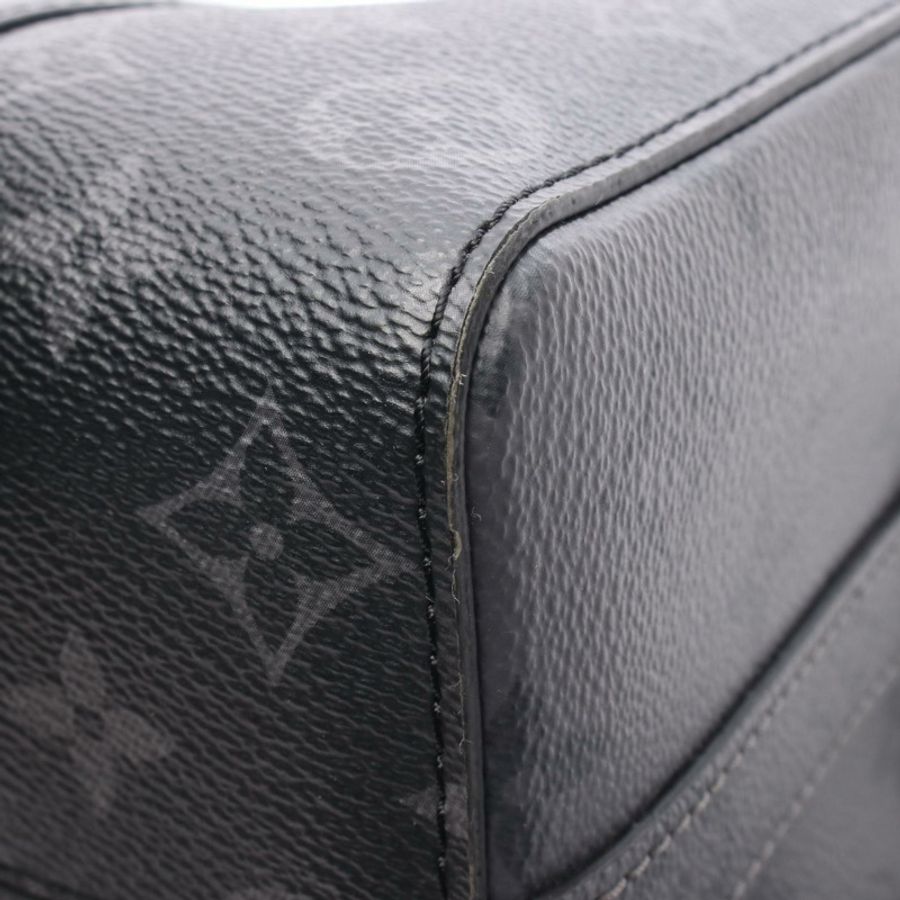 路易威登 City Keepall 單肩包 M45936 Monogram Eclipse Reverse BK 二手-5