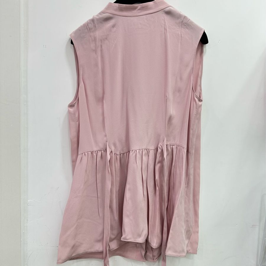 Prada 真絲無袖襯衫 版型非常好看 42碼 全新-1