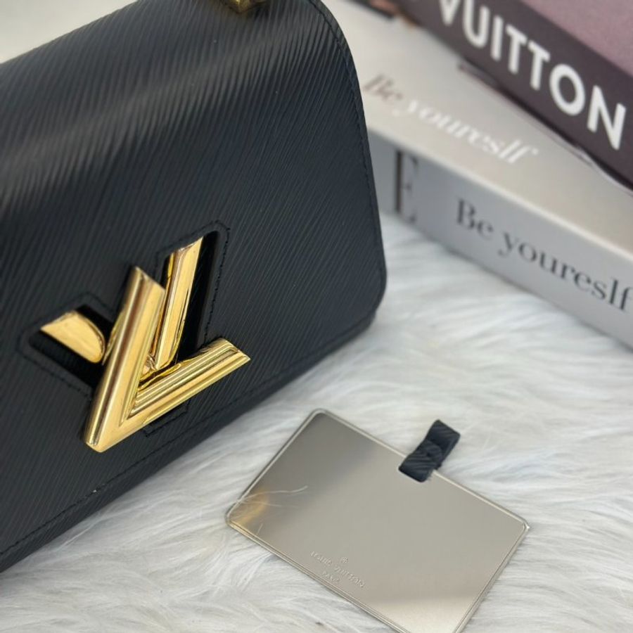 LOUIS VUITTON Twist - PM黑金-8