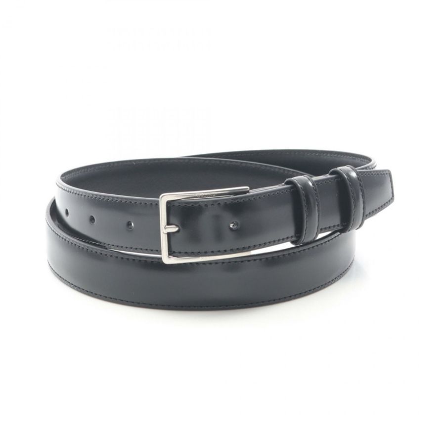 CELINE BC-17 25MM 皮帶 45BMH3A0138SI90 皮革 黑色 全新 男士-0