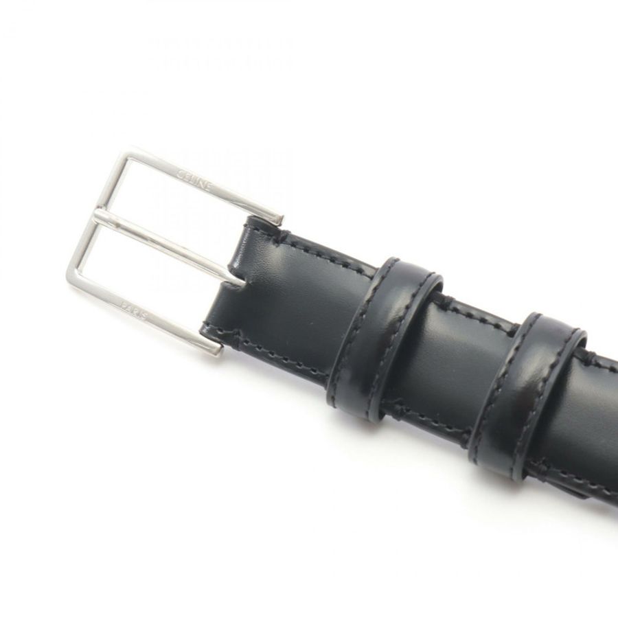 CELINE BC-17 25MM 皮帶 45BMH3A0138SI90 皮革 黑色 全新 男士-1