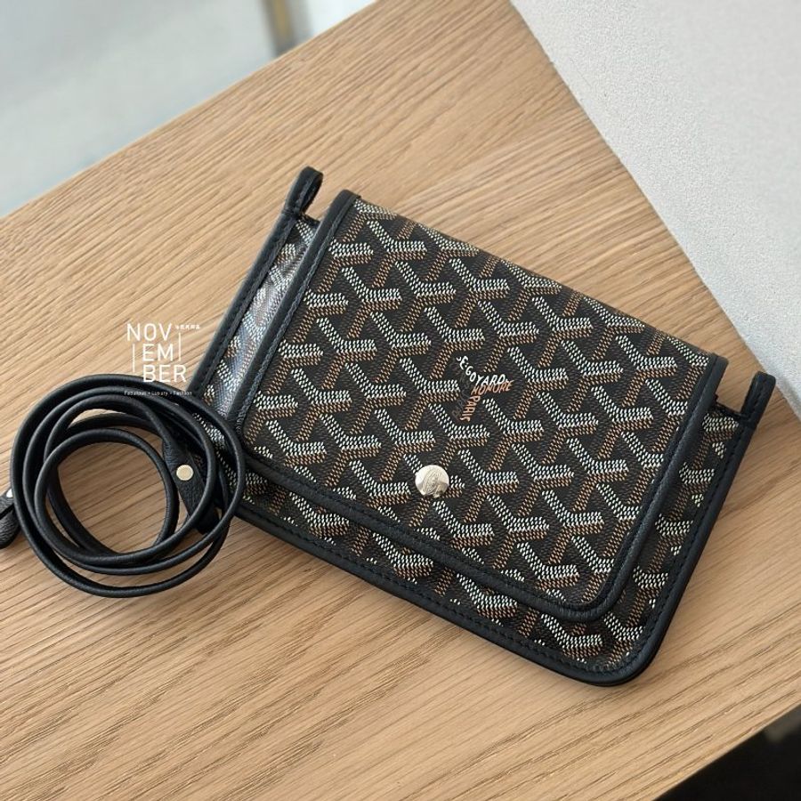 全新🖤 Goyard 戈雅 黑色信封包-0