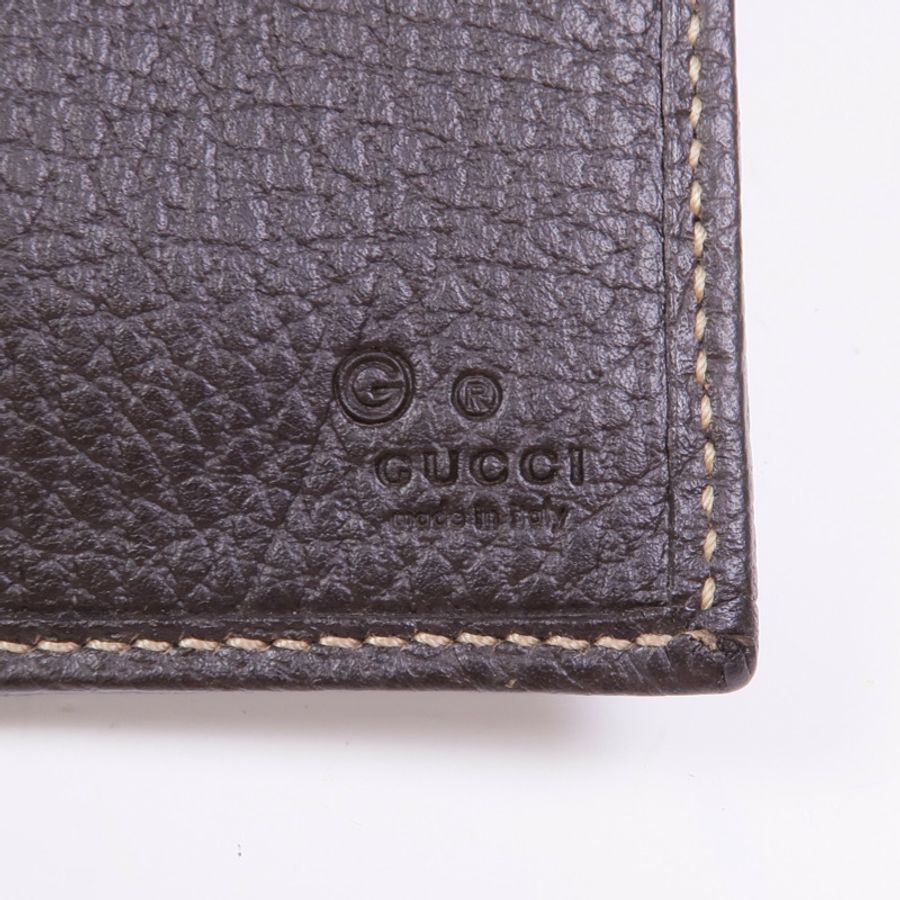 GUCCI 帆布Wallet金扣錢包-11