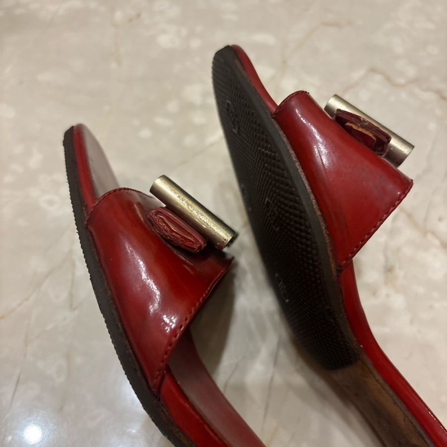 Gucci 4公分37.5涼鞋 (不議價)-5