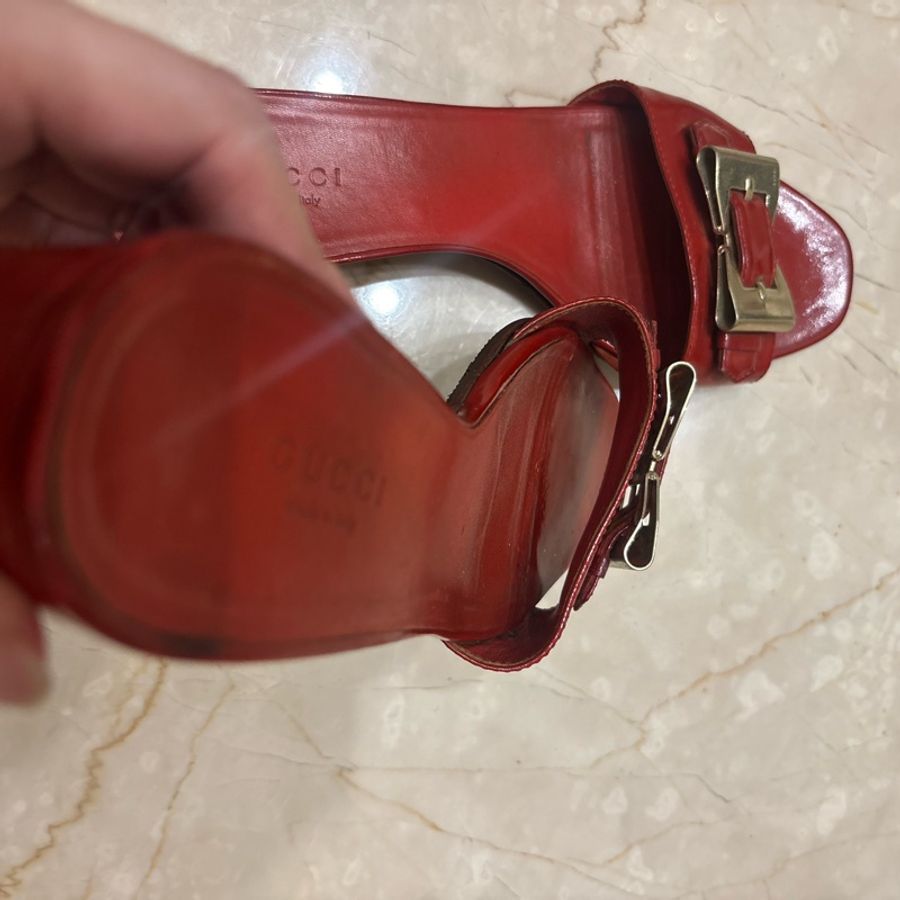 Gucci 4公分37.5涼鞋 (不議價)-15