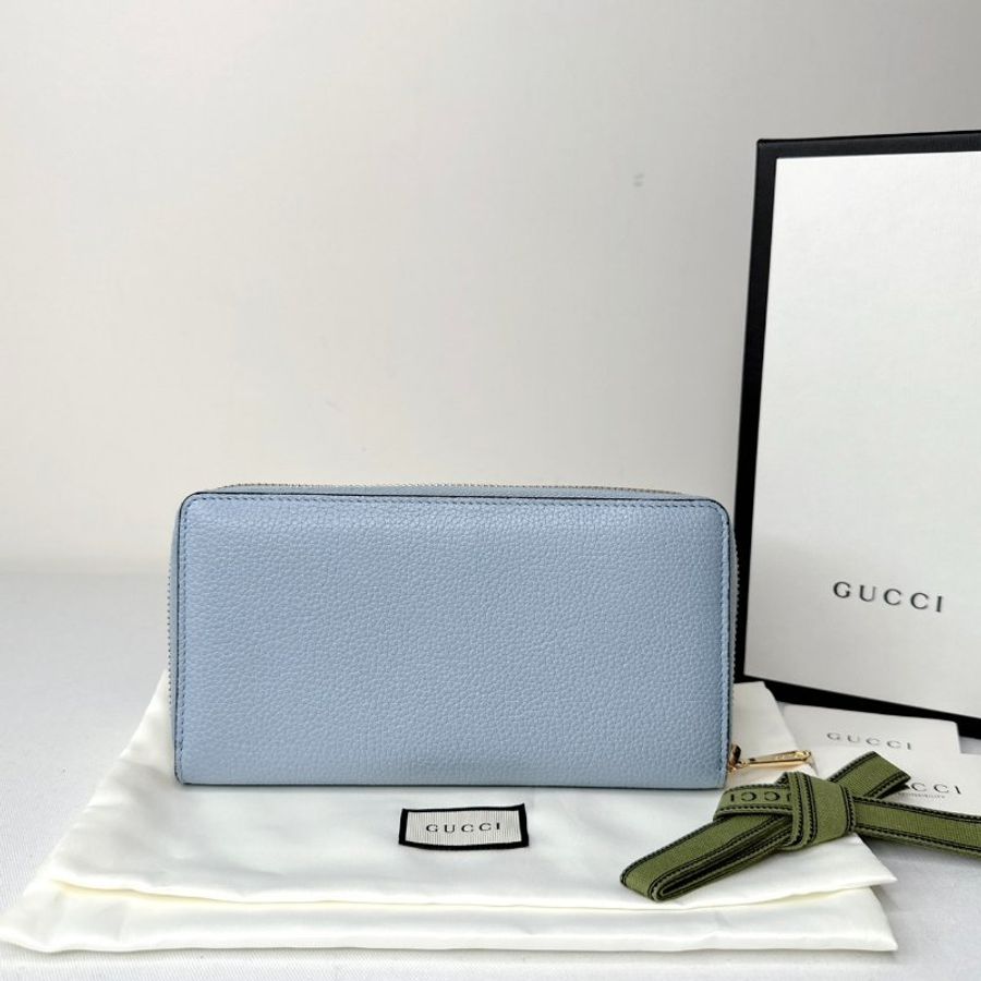 GUCCI Zumi馬銜釦拉鍊長夾-1