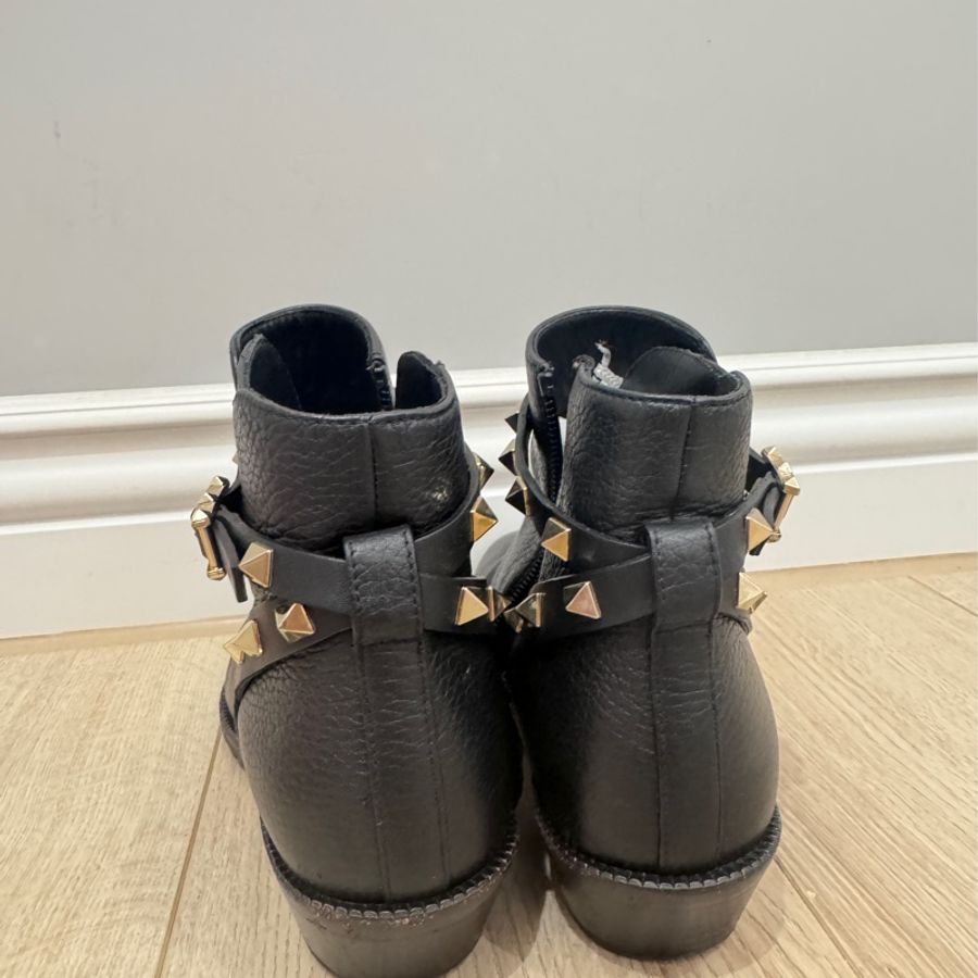 Valentino 經典黑色短靴 35.5號-6