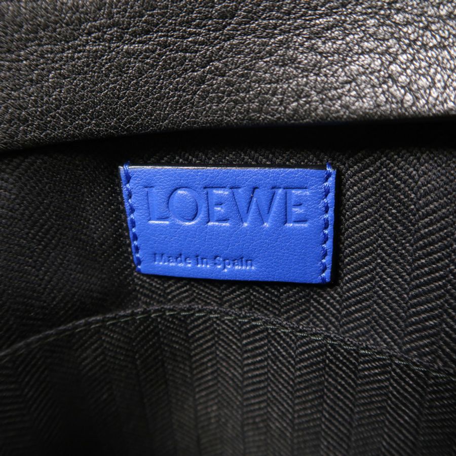 LOEWE 牛皮皮革Shoulder Bag金扣肩背袋-5