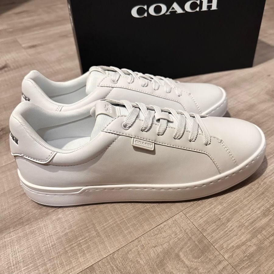 全新美國真品經典COACH小白鞋/休閒鞋/蔻馳/穿搭必備-4