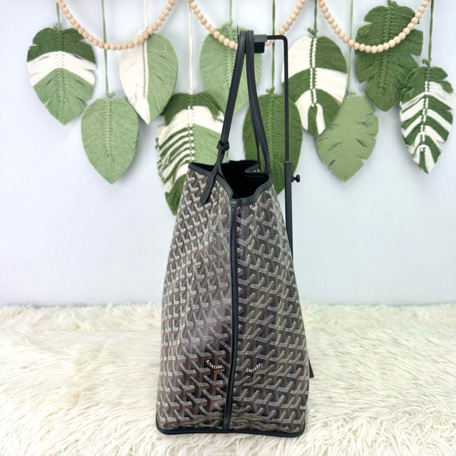 GOYARD Anjou 黑色雙面Tote bag GM SIZE-3