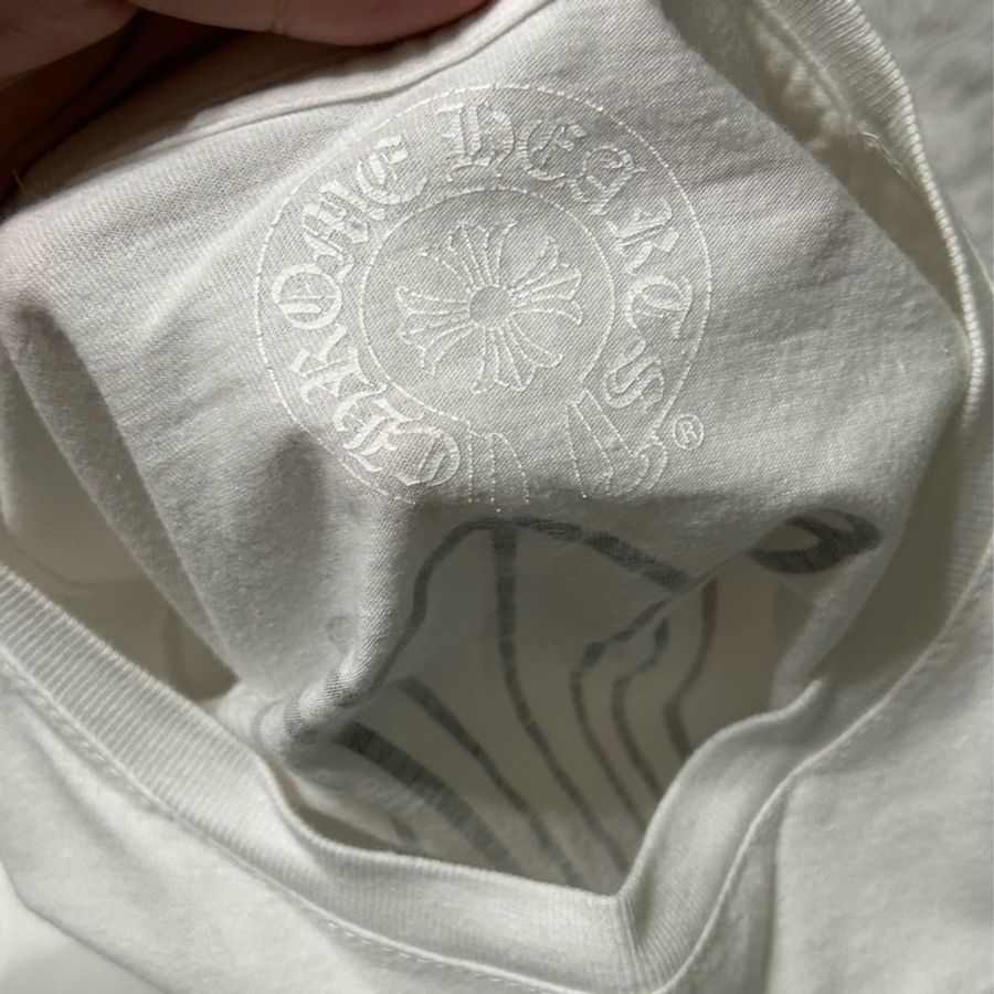 Chrome Hearts 白色十字架短袖 99新-4