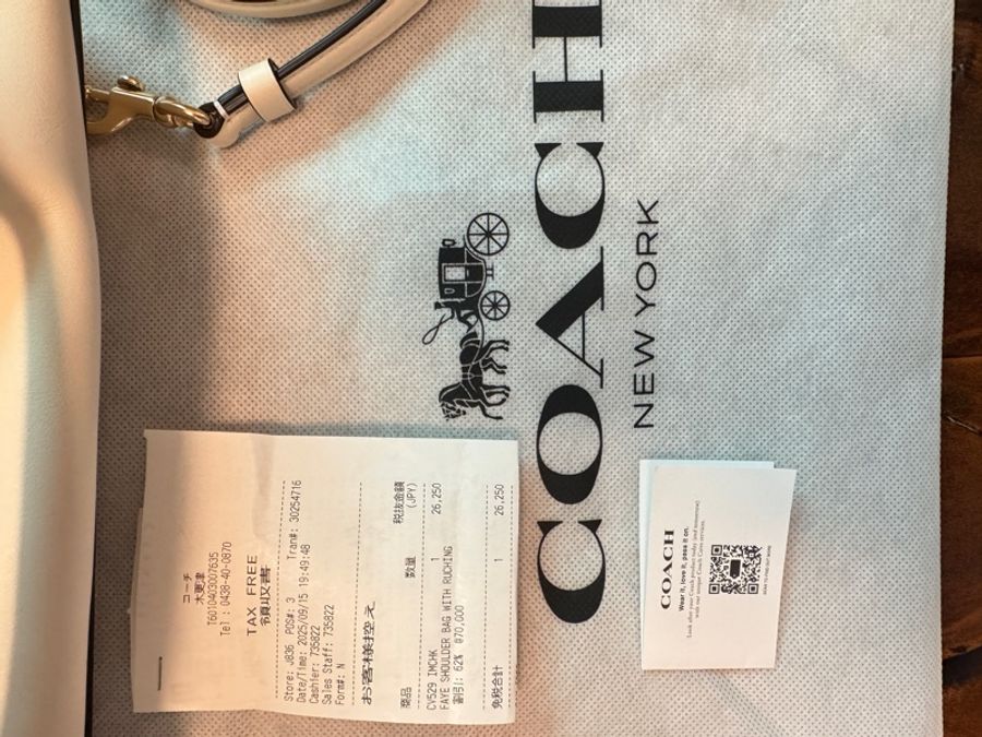 全新專櫃購入 全配有購證 COACH Faye 雲朵包 小號 肩背包 斜背包 手提包 輕巧兩用包 容量大可放長夾-30