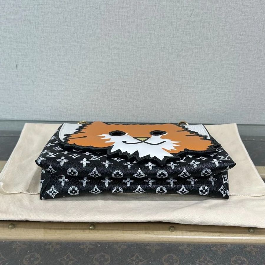 LV限量款貓貓包 98新配件盒子塵袋-3