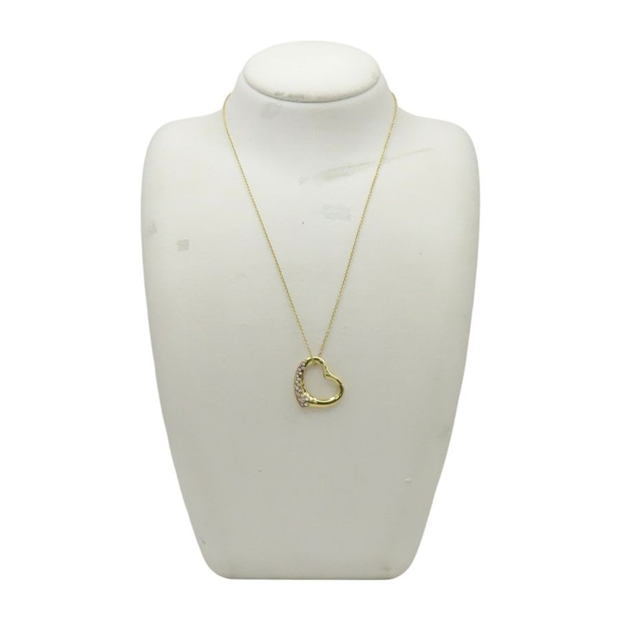 18K黃金 Open Heart 項鍊【Tiffany & Co 蒂芬妮】-10