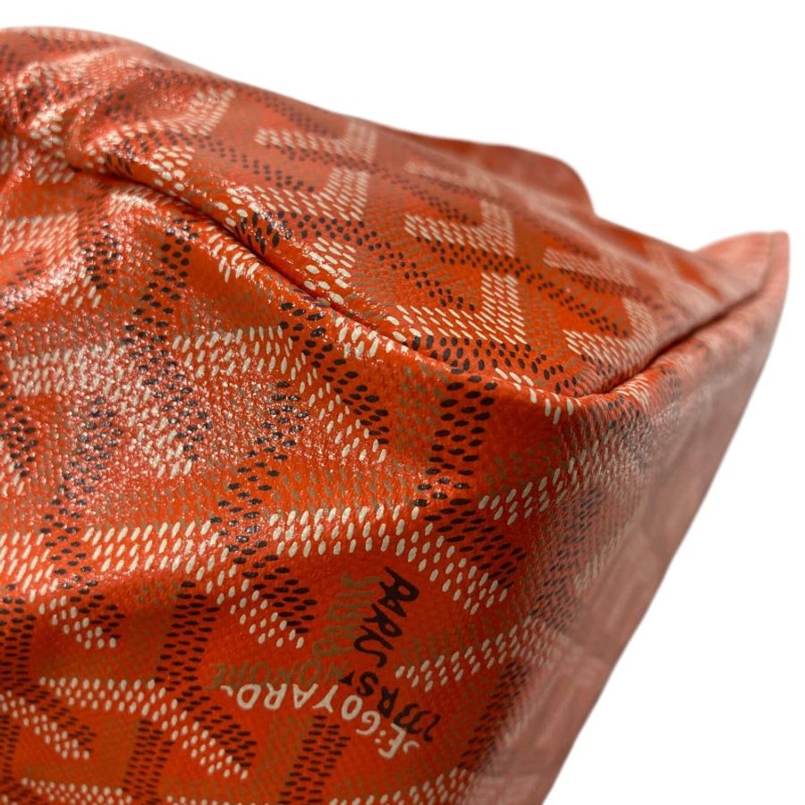 GOYARD SAINT LOUIS PM 托特包 橘色-7