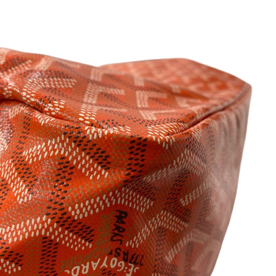 GOYARD SAINT LOUIS PM 托特包 橘色-9