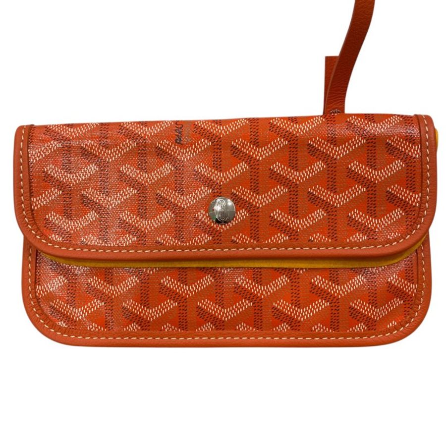 GOYARD SAINT LOUIS PM 托特包 橘色-11