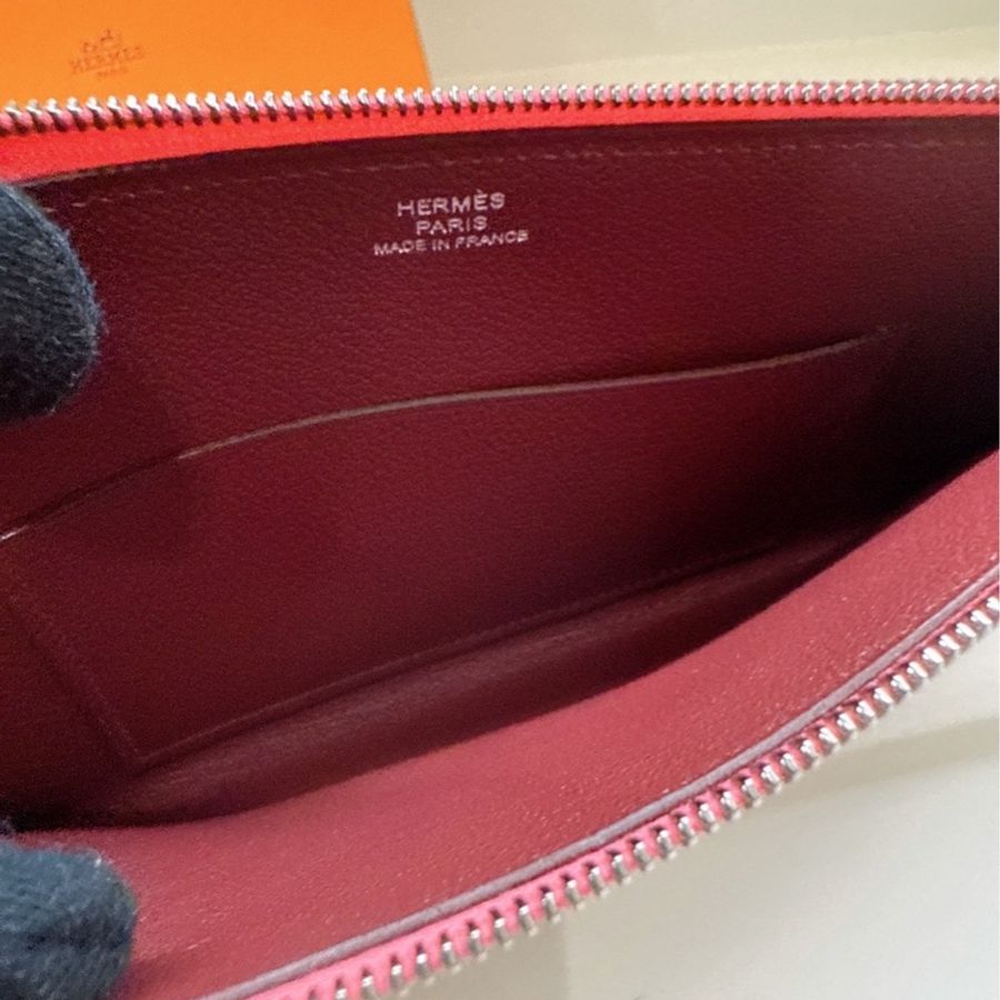 HERMES 拼色老虎手拿包 D刻-7
