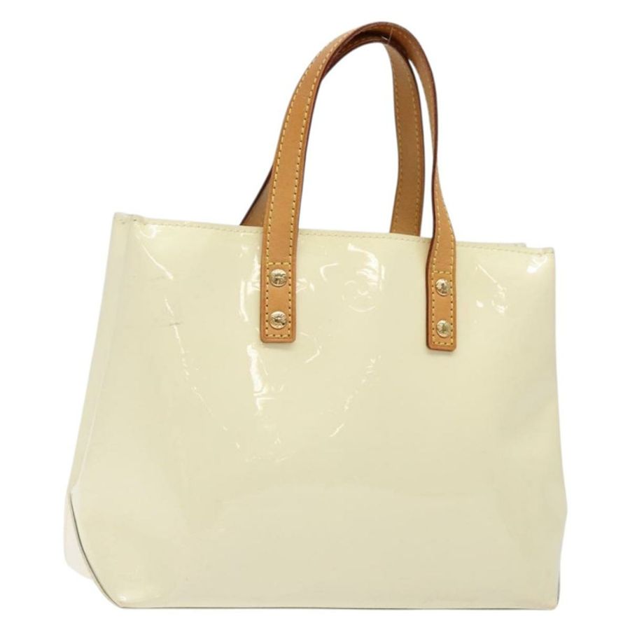 【日本直送】路易威登 Monogram Vernis Reade PM 手提包 Perle M91336 LV Auth 141487-0