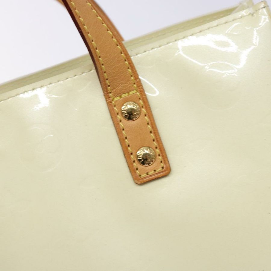 【日本直送】路易威登 Monogram Vernis Reade PM 手提包 Perle M91336 LV Auth 141487-9