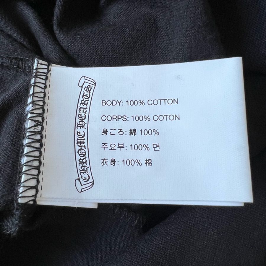 Chrome Hearts Pocket Tee 克羅心黑色短袖-4