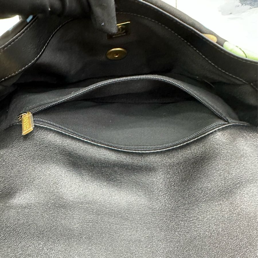 Chanel 香奈兒 19bag 彩繪特別版 22年晶片 限量款 26cm-11