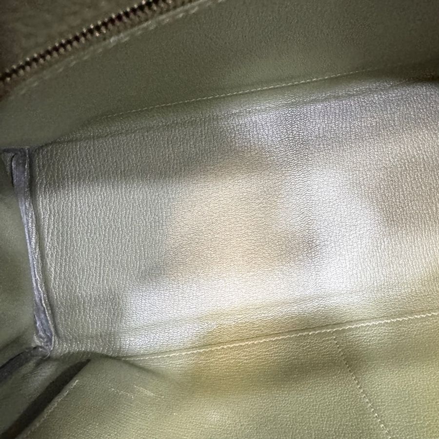Hermès 愛馬仕 C6 橄欖綠 Togo 牛皮 Kelly 32 凱莉包 手提包 肩背包 金釦-29