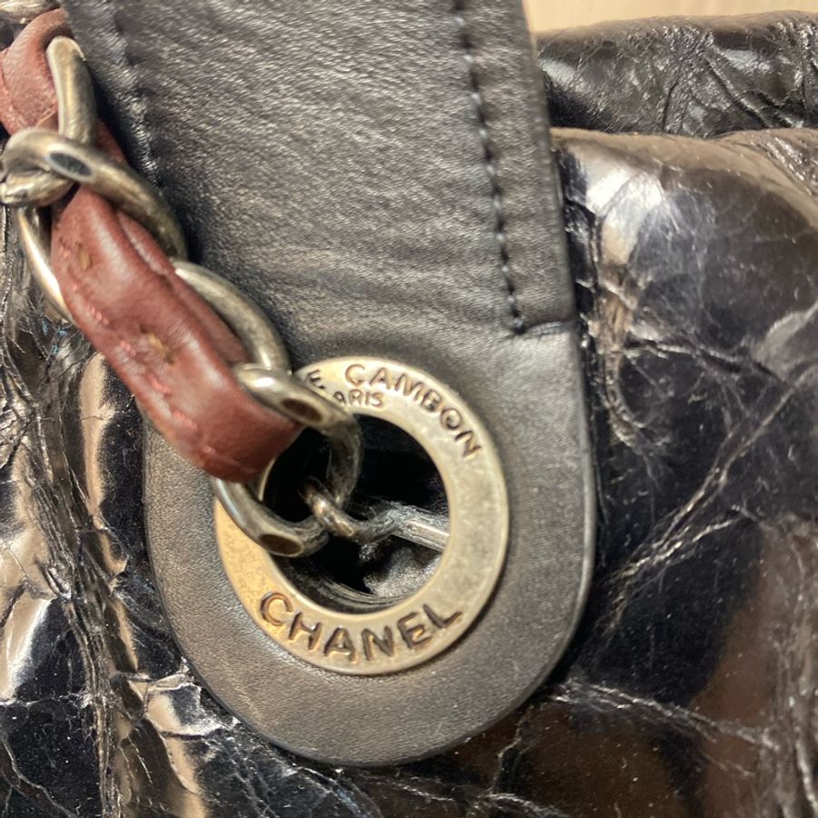 CHANEL 手提肩背貝殼南瓜包-10