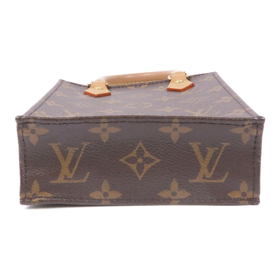 LOUIS VUITTON 【激減優惠】Monogram Petit Sac Plat金扣手挽肩背兩用袋Monogram Petit Sac Plat金扣手挽肩背兩用袋-3