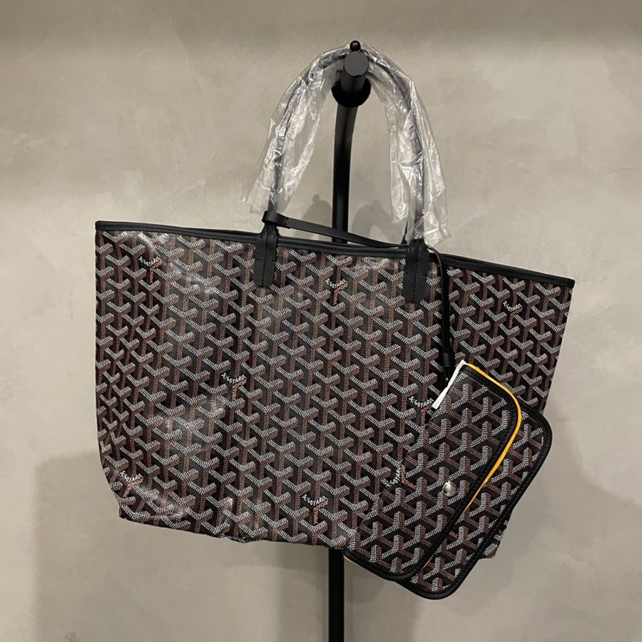 Goyard Saint Louis Pm Bag 黑-0