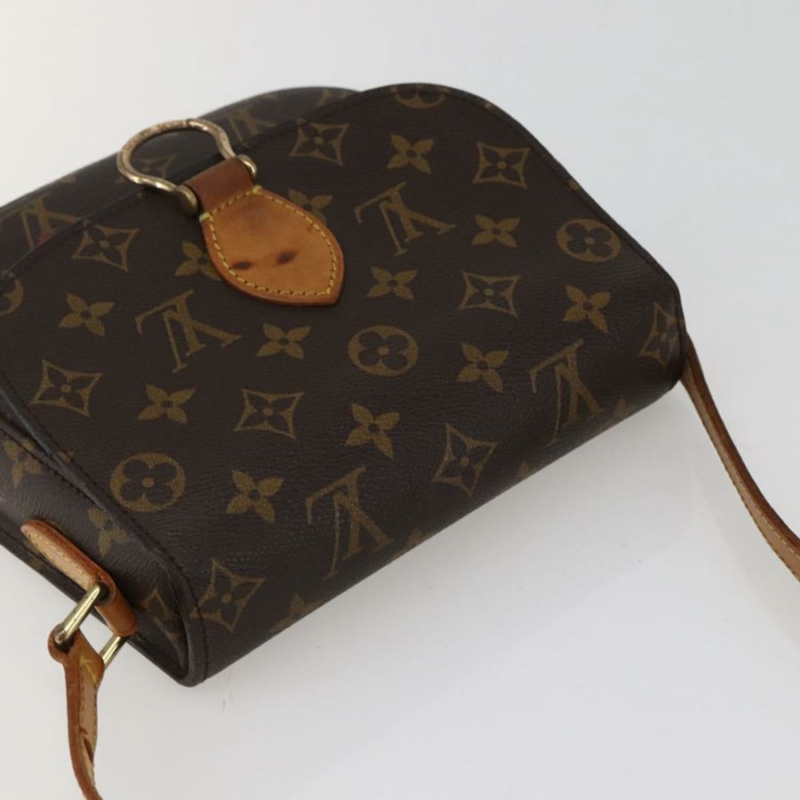 【日本直送】路易威登 Monogram Saint Cloud MM 肩背包 M51243 LV Auth BA5727-5