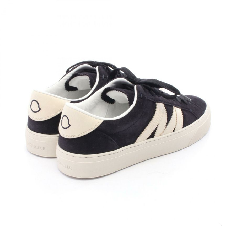 MONCLER MONACO2 運動鞋 4M00180M607074U45 黑色麂皮 全新 男款 #45-1