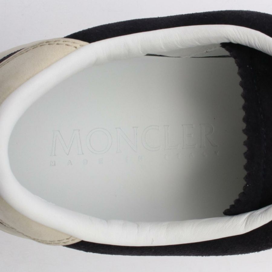 MONCLER MONACO2 運動鞋 4M00180M607074U45 黑色麂皮 全新 男款 #45-4