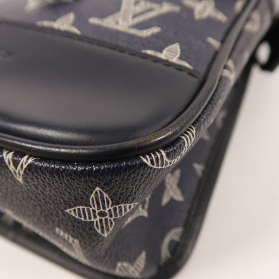 LOUIS VUITTON 【激減優惠】Monogram Savannah Messenger BB銀扣肩背袋-8