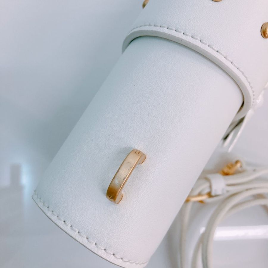 MS0332 品高 斜背 白色 Pinko Love One 26cm Crossbody White x GHW-10
