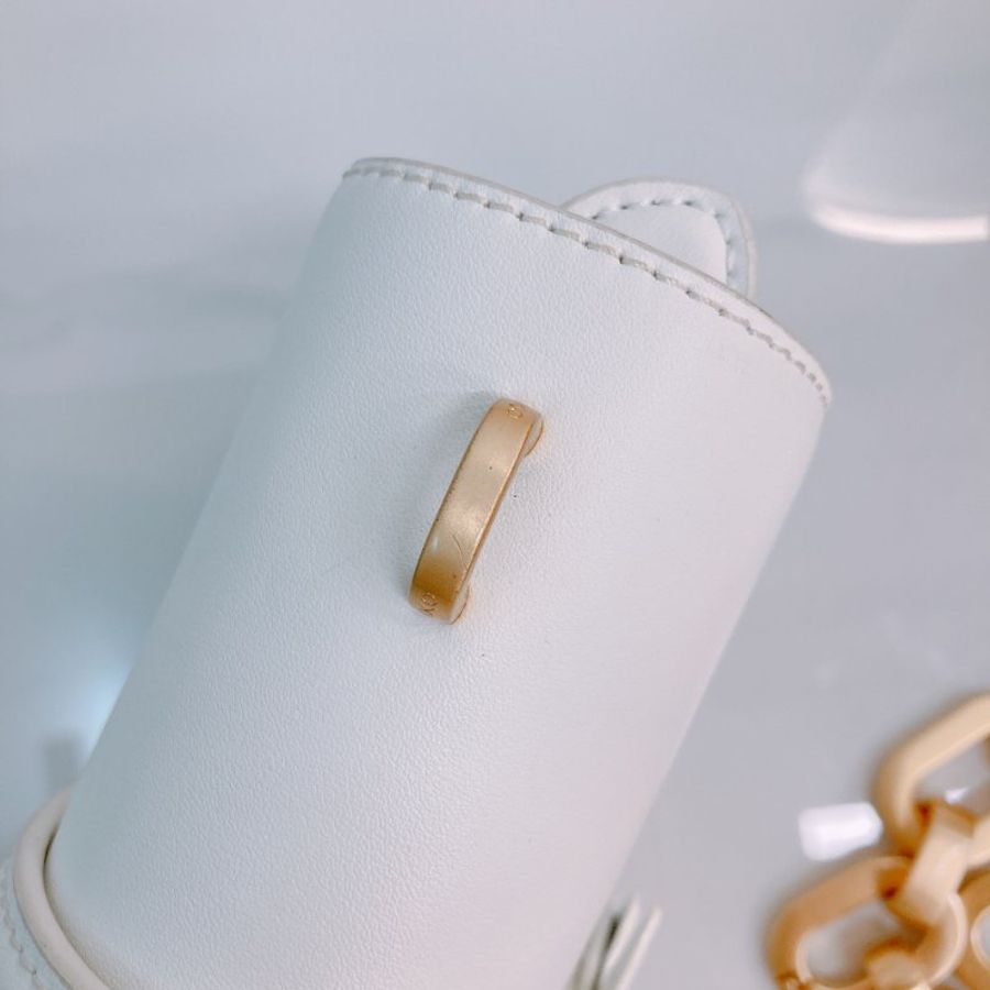 MS0332 品高 斜背 白色 Pinko Love One 26cm Crossbody White x GHW-11