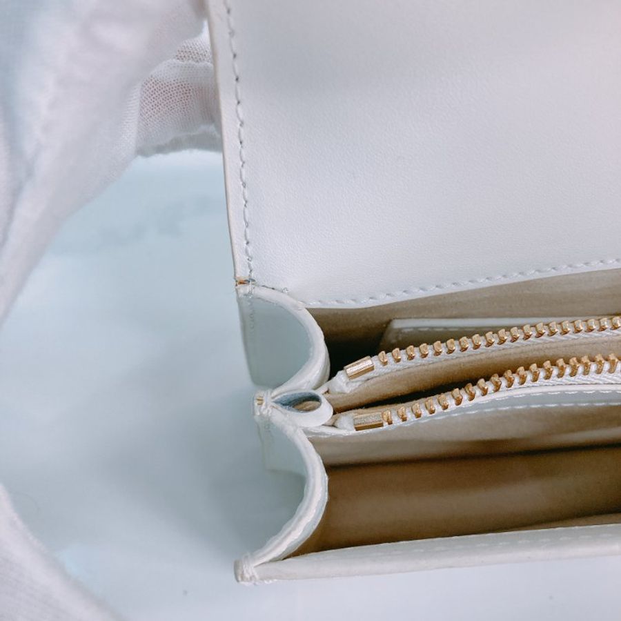 MS0332 品高 斜背 白色 Pinko Love One 26cm Crossbody White x GHW-14