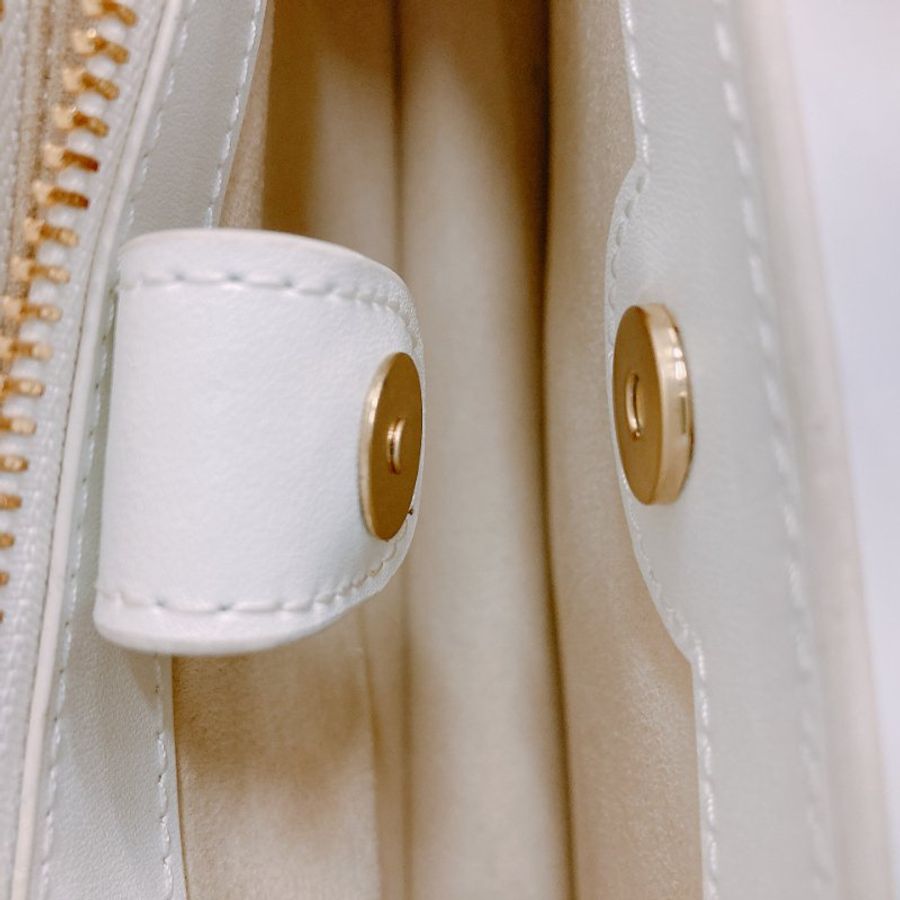 MS0332 品高 斜背 白色 Pinko Love One 26cm Crossbody White x GHW-16