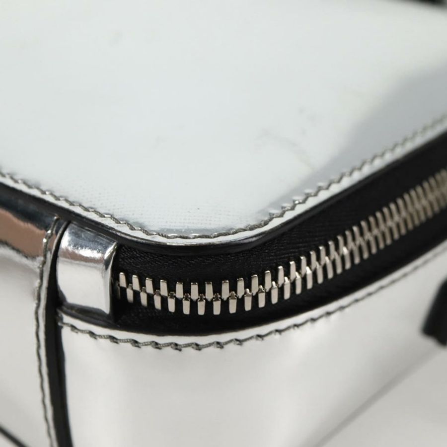 【日本直送】PRADA 銀色皮革肩背包 2VH070 正品 142285M-16