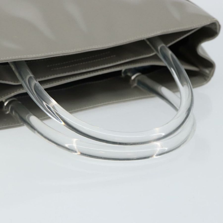 【日本直送】PRADA 手提包 琺瑯灰銀色 正品 BA5946-6
