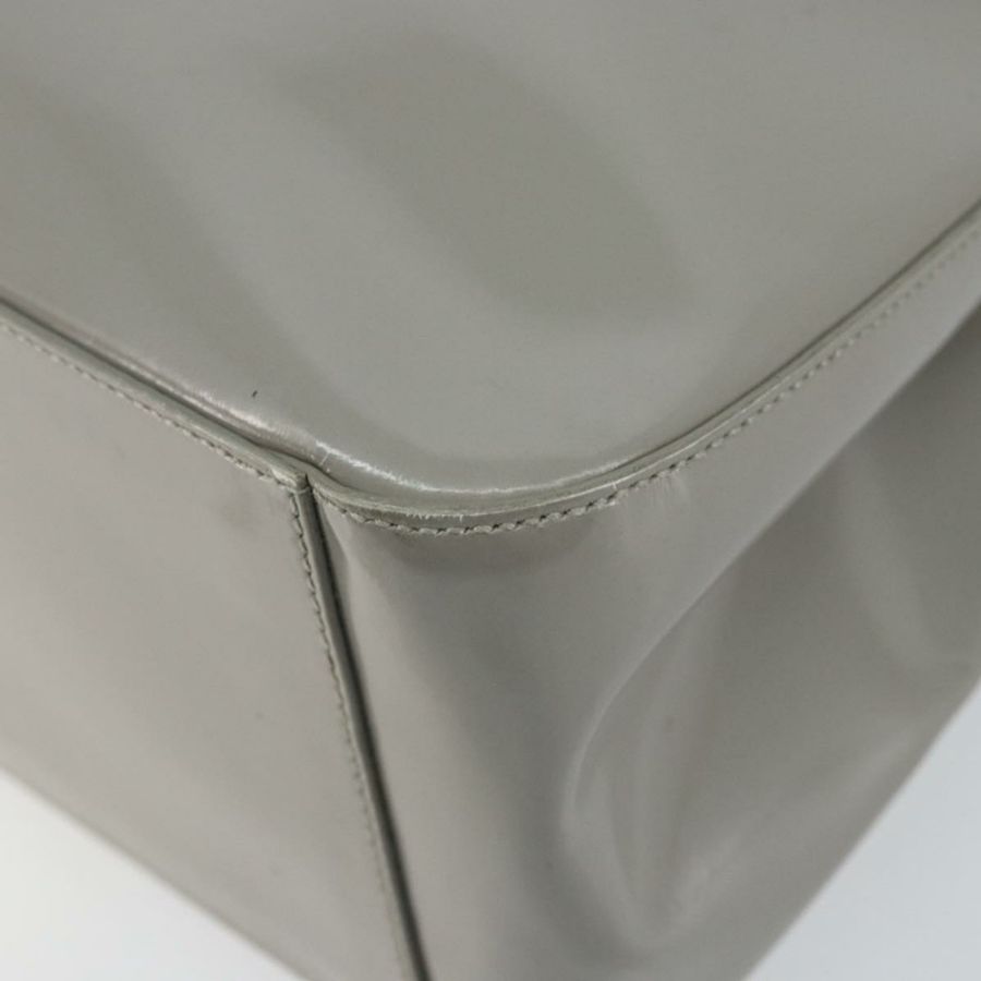 【日本直送】PRADA 手提包 琺瑯灰銀色 正品 BA5946-13