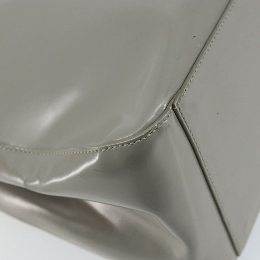 【日本直送】PRADA 手提包 琺瑯灰銀色 正品 BA5946-15