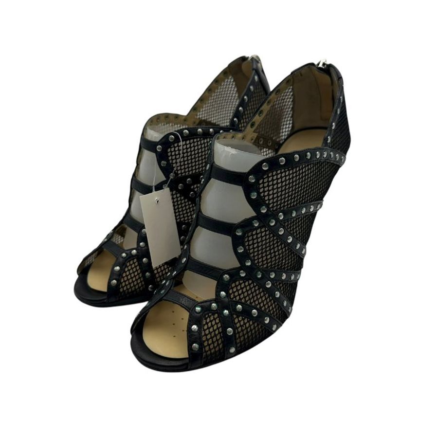 【美收精品】Jimmy Choo 黑色跟鞋 4-31【隔月月中將轉賣至日本 上架期限30天】-0