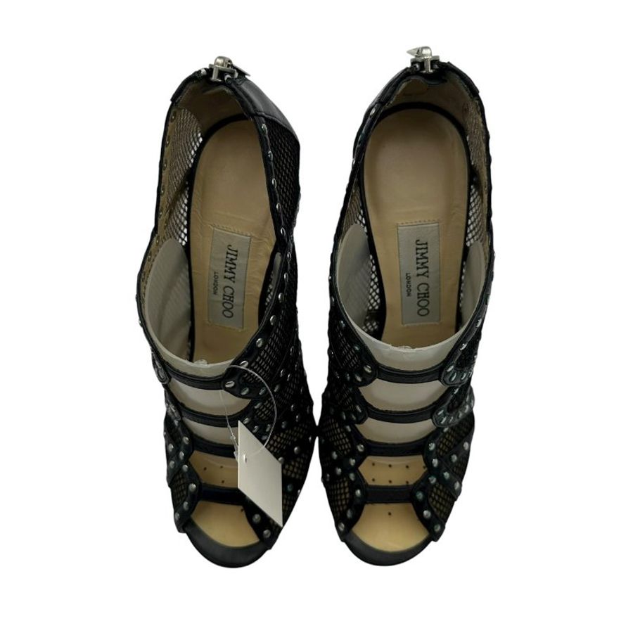 【美收精品】Jimmy Choo 黑色跟鞋 4-31【隔月月中將轉賣至日本 上架期限30天】-4