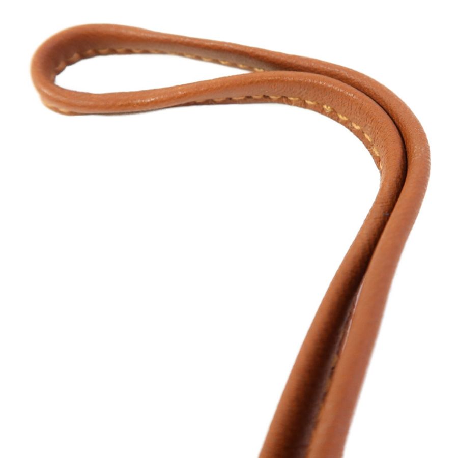 HERMES Milo皮革Rodeo MM掛飾Blue/Brown-12